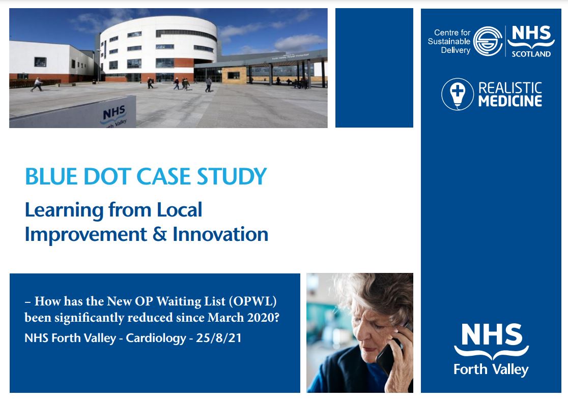 Have you checked out our latest case study showcasing @NHSForthValley Cardiology Unit's work to sustain their waiting list reduction? Click here to find out more about testing and implementing change ideas👉 bit.ly/3yYGKuD