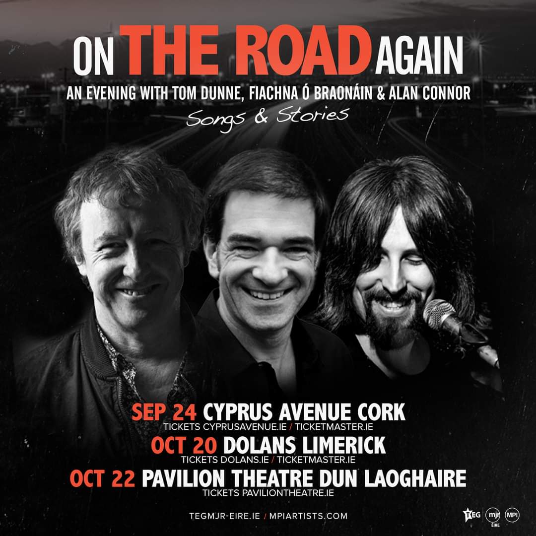 Very excited to be part of this new adventure with @fobraonain & @tomhappens 😀 Tickets go on sale this fri at 12pm!  @CyprusAveCork 24th Sept, @mydolans 20th Oct, @PavilionTheatre 22ndOct. @TEGMJREire @MPIArtists