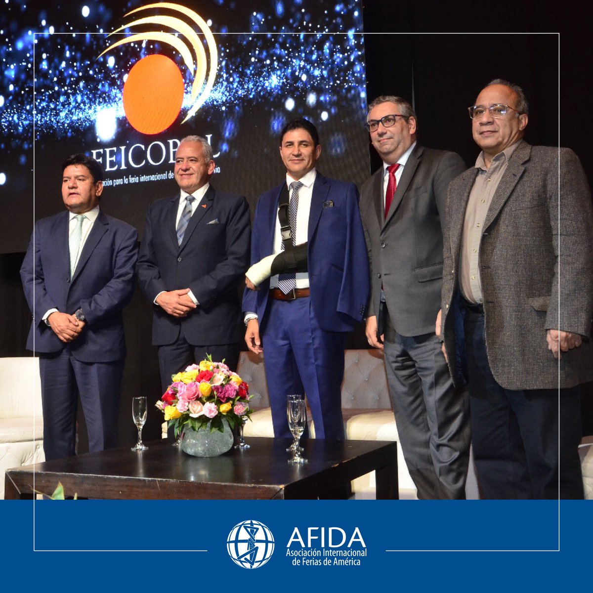 Desde AFIDA felicitamos a Antonio Torrico Saavedra quien asume su segunda gestión como Presidente de FEICOBOL y a todo el Directorio de la Fundación, deseándoles una exitosa gestión. 

Gracias por recibirnos en Cochabamba! 

<a href="/FEPC_Cochabamba/">FEPC_ Cochabamba</a> <a href="/Feicoboloficial/">FEICOBOL</a> <a href="/fgorbaran/">Fernando Gorbarán</a>