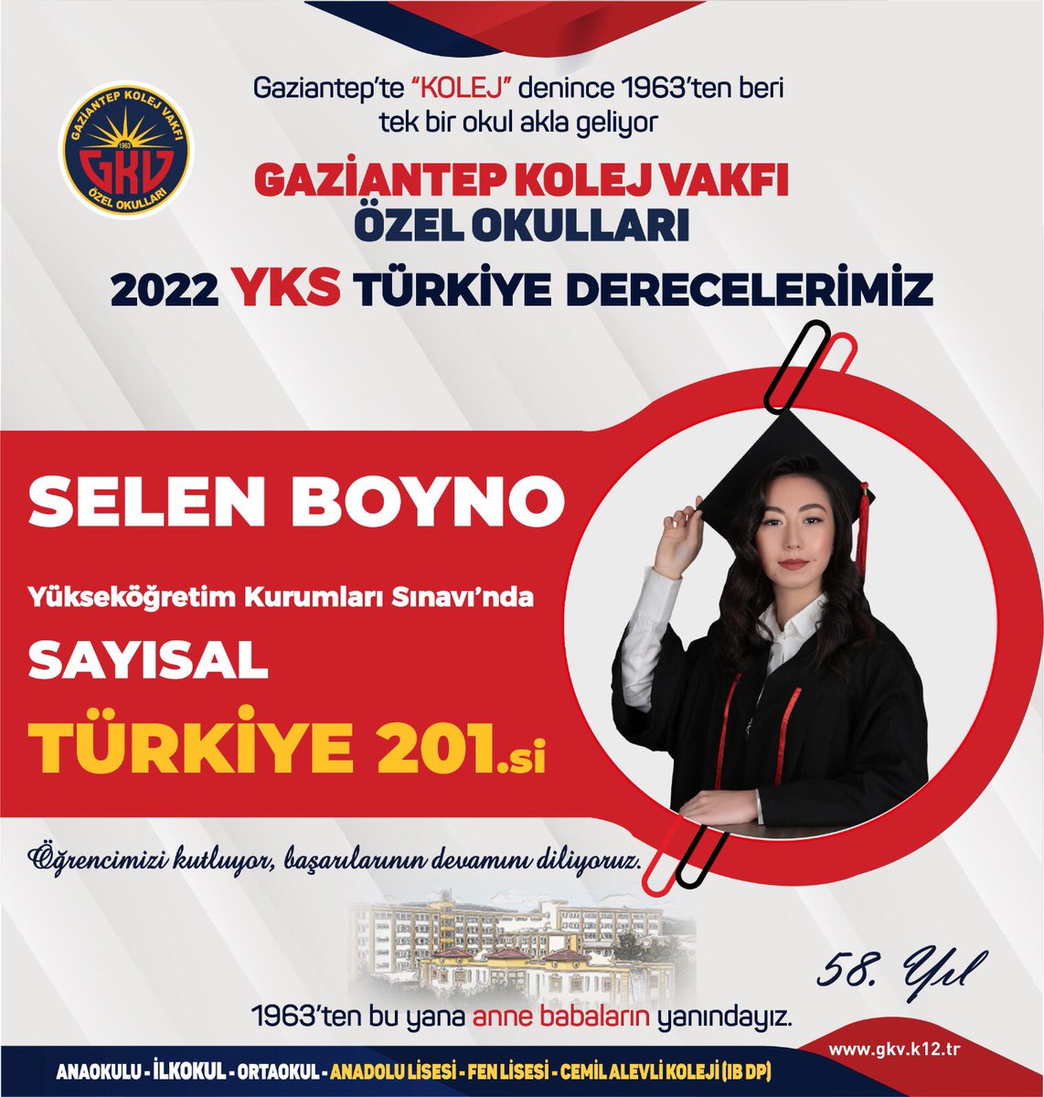 GkvKurumsal's tweet photo. Öğrencimizi kutlar, başarılarının devamını dileriz. https://t.co/tE6VMbm6nM