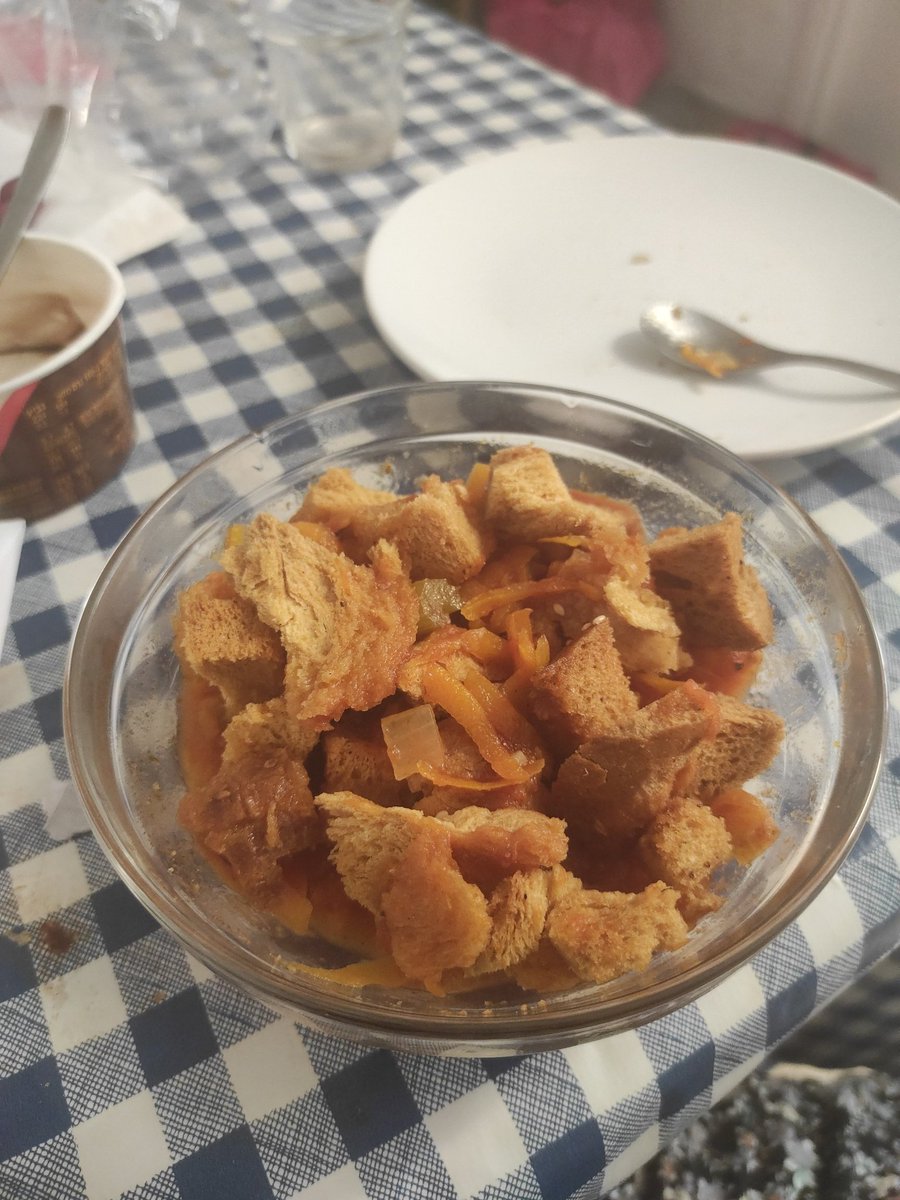 Testing_t9's tweet image. מכק עגבניות עם קרוטונים