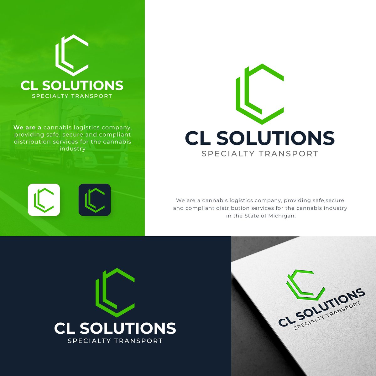 Logo design for a Cannabis Logistics Company. My initial concept is letter C+L

Contact me if you are looking for a professional logo 😍

#logo #logodesign #graphicdesign #branding #design #identitydesign #investor #realestate #management #consulting #coaching #entrepreneur