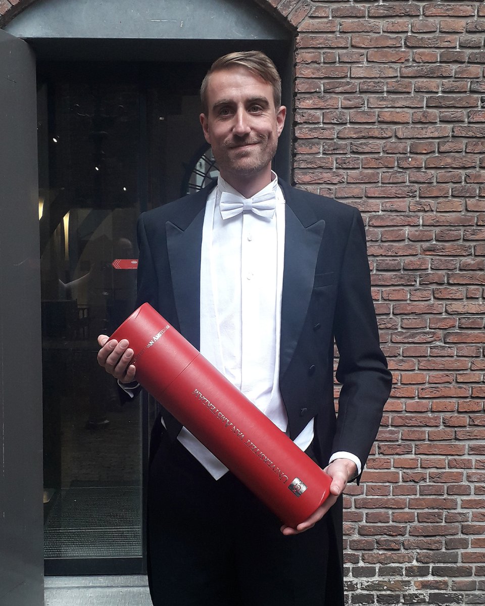ARCCBBC's tweet photo. We congratulate Lukas Wolzak (@UvA_Amsterdam) on his PhD promotion! On the 5th of July, he successfully defended his thesis. Read his publications and doctoral thesis here: https://t.co/1rZWz7kOaB @JoostReek @moniek_tromp @AkzoNobel #excellentscience #reinventingchemistrytogether https://t.co/IUMzCeeAi0
