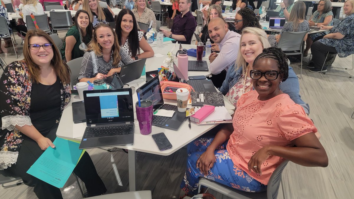 My <a href="/forneyisd/">ForneyISD</a> <a href="/WMSwarrior/">Warren Middle School</a> &amp; I are ready to learn🧠 &amp; grow🌱 as we prepare to go #Back4TheFuture #ForneyFamily #EduLeaders