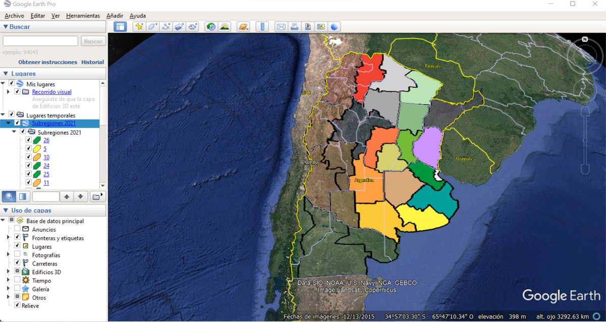 abbate_pablo's tweet photo. Les hago llegar el link al Nuevo Mapa de Subregiones en formato KMZ, compatible con Google Maps, que hicimos con Cristian Zajac de AG-SAT. Con esta versión pueden superponer capas del mapa más fácilmente que en GIS. https://t.co/1QOQ9XaLav https://t.co/ZciPgxyNep