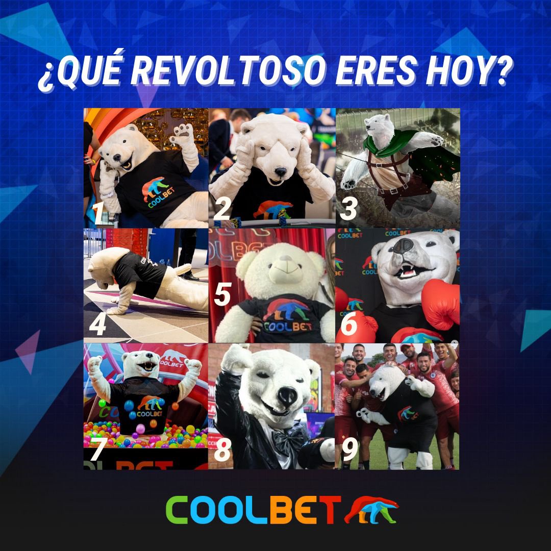 CoolbetPeru's tweet photo. BUEN INICIO DE SEMANA 🐻‍❄️❤️
Se Sergio sobri y dinos la dvd como que número te sientes hoy y POR QUÉ 😬🤔

Sortearemos 3 bonos de 120 soles para las respuestas más creativas 🎁🎁🎁

#Deportesperu #Apuestasdeportivas #Futbolperuano #perufutbol #instaperu https://t.co/MqoVrCNKv8