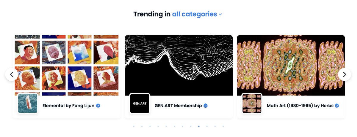 GEN.ART (@gen_dot_art) on Twitter photo Trending in ALL CATEGORIES on <a href="/opensea/">OpenSea</a>! So many wonderful new members 🙏 Trending in ALL CATEGORIES on <a href="/opensea/">OpenSea</a>! So many wonderful new members 🙏