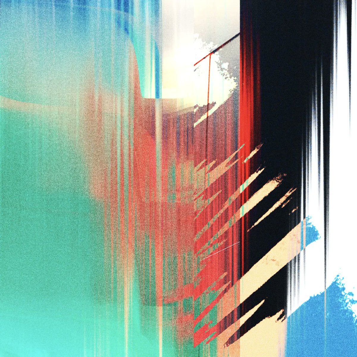 🦓🌴Summer Vibe #experiment #digitalart #illustration #abstract