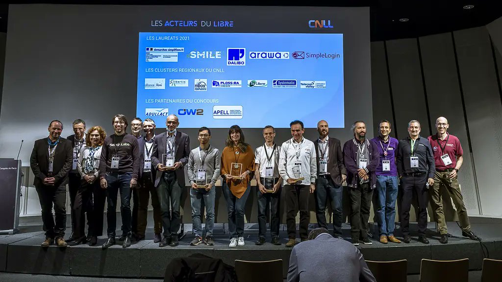 💡Vous êtes impliqués dans un projet #opensource ? 
Mettez-le en lumière en postulant aux trophées des 🏆 <a href="/acteursdulibre/">acteursdulibre</a> 2022 du <a href="/cnll_fr/">CNLL</a> avant ⏰ le 11 Septembre prochain➡️bit.ly/3IJnLaJ
🎓Cérémonie de remise de prix : 8 nov. 2022 à #OSXP2022 bit.ly/badge-osxp22