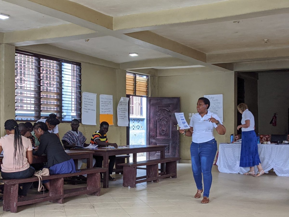 Simon Graffy (@simongraffy) on Twitter photo I loved seeing photos from <a href="/InspirngTeachrs/">Inspiring Teachers</a> Ghana programs this weekend. Shout out to <a href="/christinanic8/">Christina🧢Clemens</a>
& <a href="/MrEddieWynne/">Eddie Wynne</a> who's been leading the program alongside <a href="/DonkorJoe/">Joseph Donkor</a> and our dynamic team of Fellows. #peercoaching #structuredpedagogy I loved seeing photos from <a href="/InspirngTeachrs/">Inspiring Teachers</a> Ghana programs this weekend. Shout out to <a href="/christinanic8/">Christina🧢Clemens</a>
& <a href="/MrEddieWynne/">Eddie Wynne</a> who's been leading the program alongside <a href="/DonkorJoe/">Joseph Donkor</a> and our dynamic team of Fellows. #peercoaching #structuredpedagogy