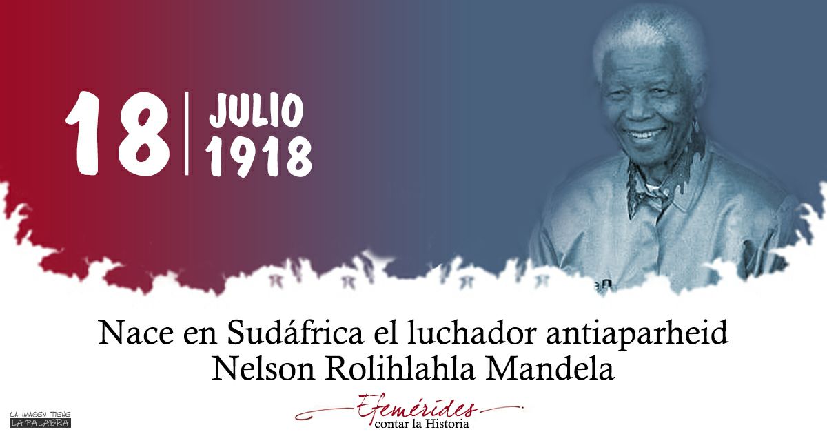ACN_Cmg's tweet photo. Un día como hoy💬
#NelsonMandela https://t.co/5dJ4EaMb1o