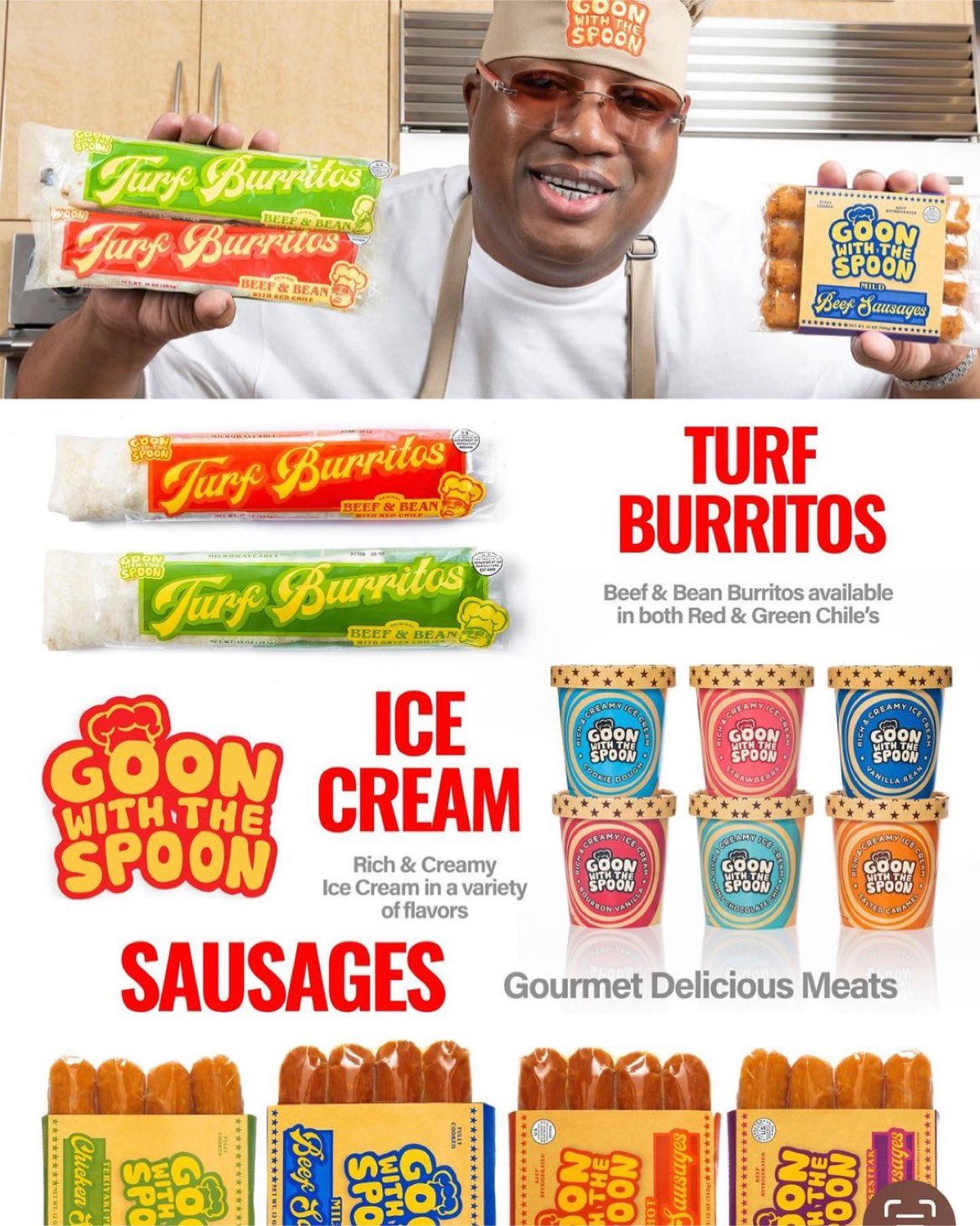 E-40 Launches 'Goon With the Spoon' Gourmet Meats Brand