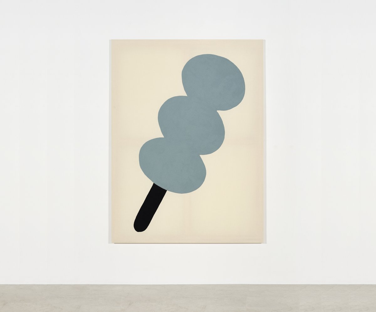 [ A r t w o r k ] The summer weather has definitively arrived and we are starting to see ice creams everywhere !

In this picture: #AdelaideCioni "Go easy on me, one pale blue with black stick", 2021. Courtesy of the artist and @P420Galleria, Bologna / Photo credit : Carlo Favero