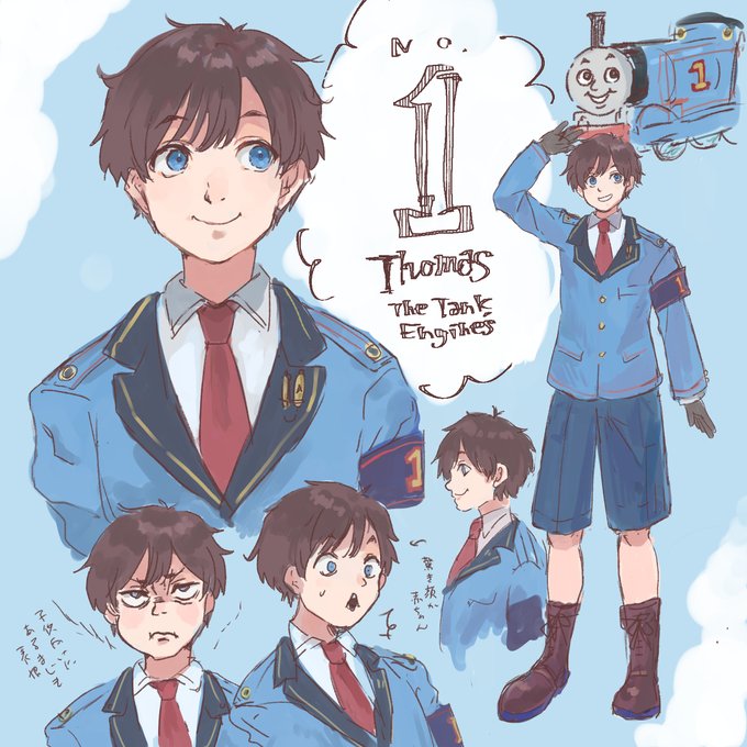 北西センロさん がハッシュタグ 擬人化きかんしゃ をつけたツイート一覧 1 Whotwi グラフィカルtwitter分析