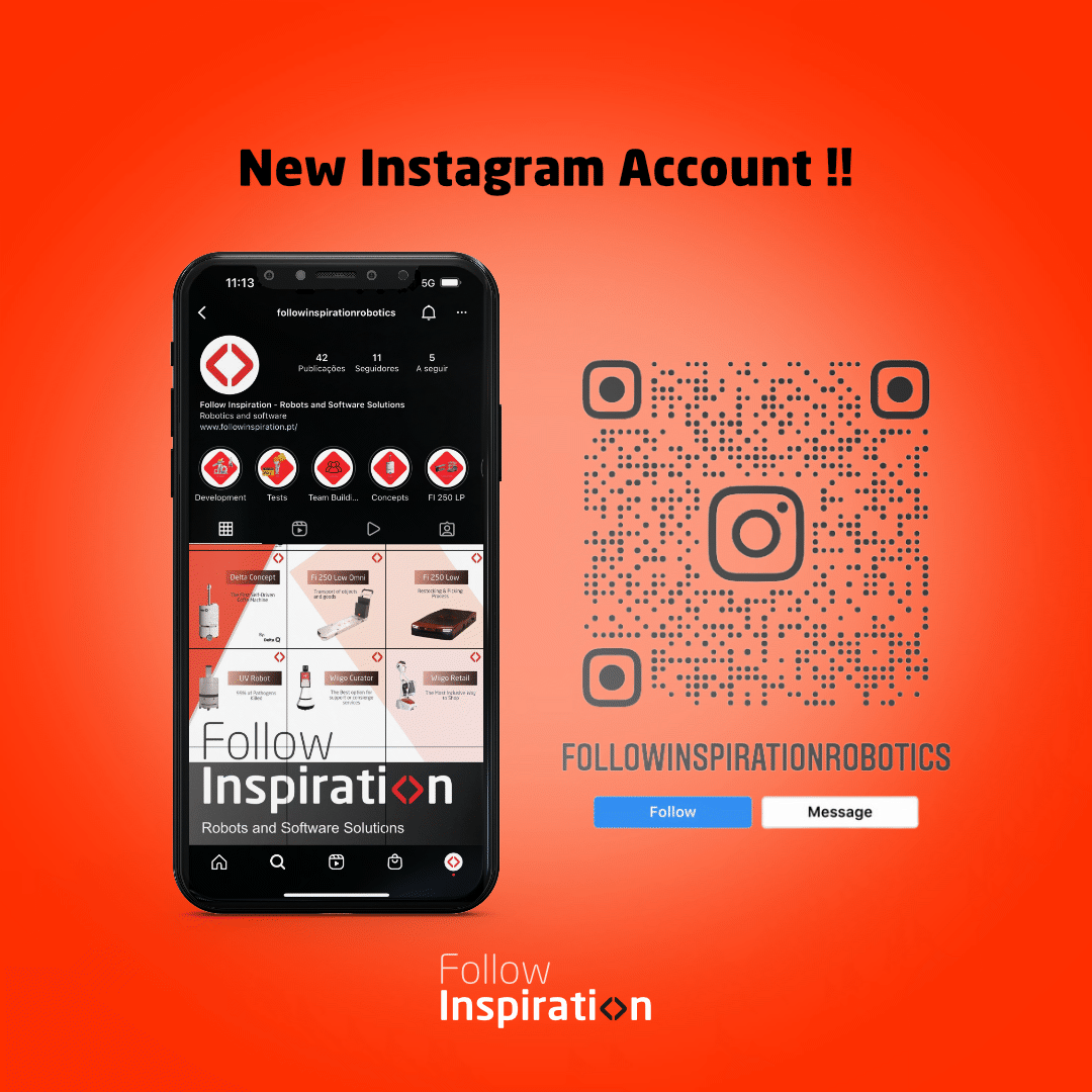 FollowIRobotics's tweet photo. New Instagram Account 📣
Follow us @followinspirationrobotics
(https://t.co/bQrjz2lTea)
#newaccount #IG #roboticscompany #robot #robótica #amr #agv #FollowInspiration #naturalnavigation #evolution #follow #instagram #Portugal #new https://t.co/qfR7HAP23q