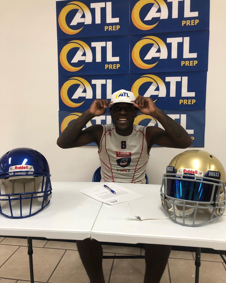bam_ds8's tweet photo. New Blessing, New Chapter, New Opportunity, and I’m Committed!! ✍🏿 It’s Official! #ATLPrep #Rams https://t.co/AFH98Goa1V
