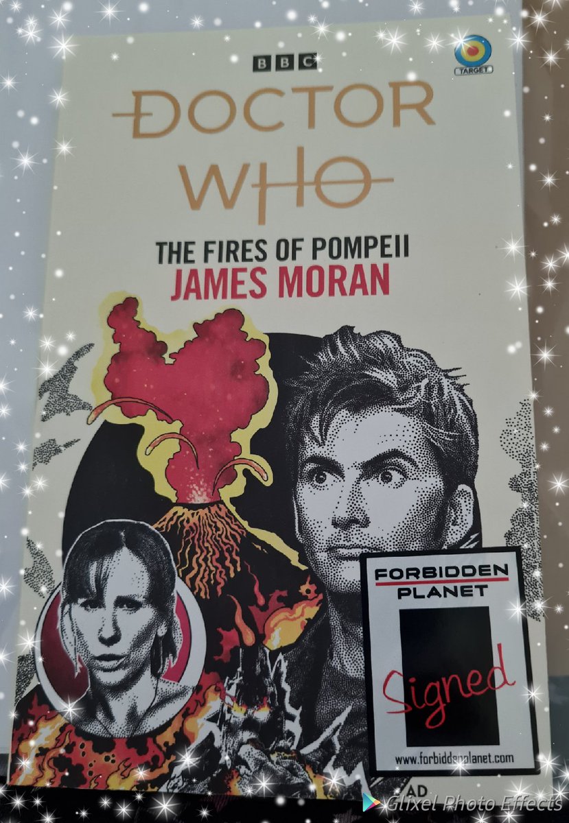 tinaprice01rrr's tweet photo. Sometimes it's just the little things that make me smile, this is today's happy mail, I cant wait to read this thing of beauty 😍😍😍 @jamesmoran @ForbiddenPlanet @bbcdoctorwho #targetbooks #volcanoday #firesofpompeii #tenthdoctor #DonnaNoble #whovian #DrWho #DoctorWho 🔥🔥🔥 https://t.co/kuZ0XpciD6