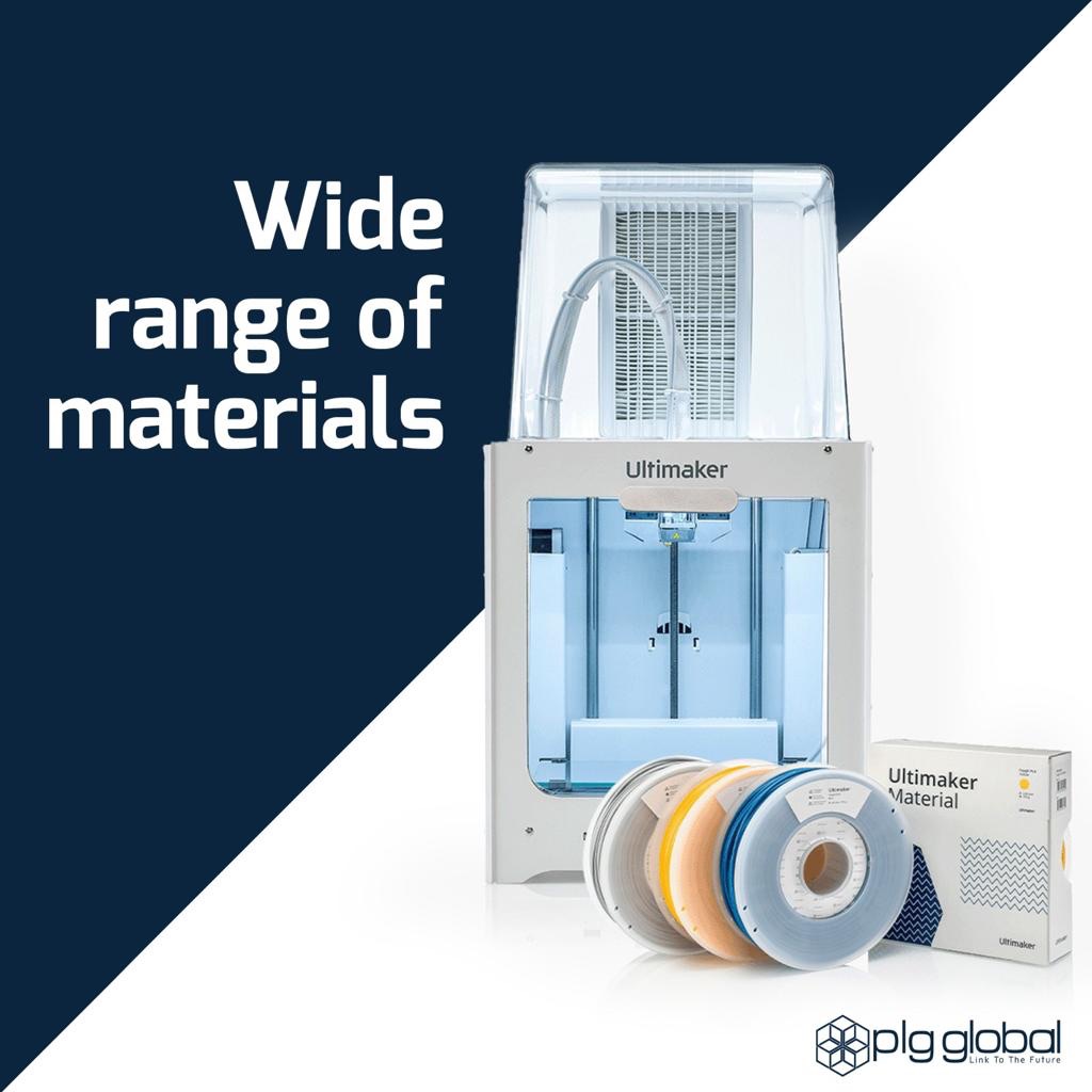 PLG_global's tweet photo. 🎯Right material choice is essential for a successful #3dprint . Ultimaker's open filament system lets you print with any 2.85 mm filament and maximise your print success rate!

#FDM #Ultimaker #FFF #Additivemanufacturing #3Dprinting #LinkToTheFuture https://t.co/JZzVe3DtkR