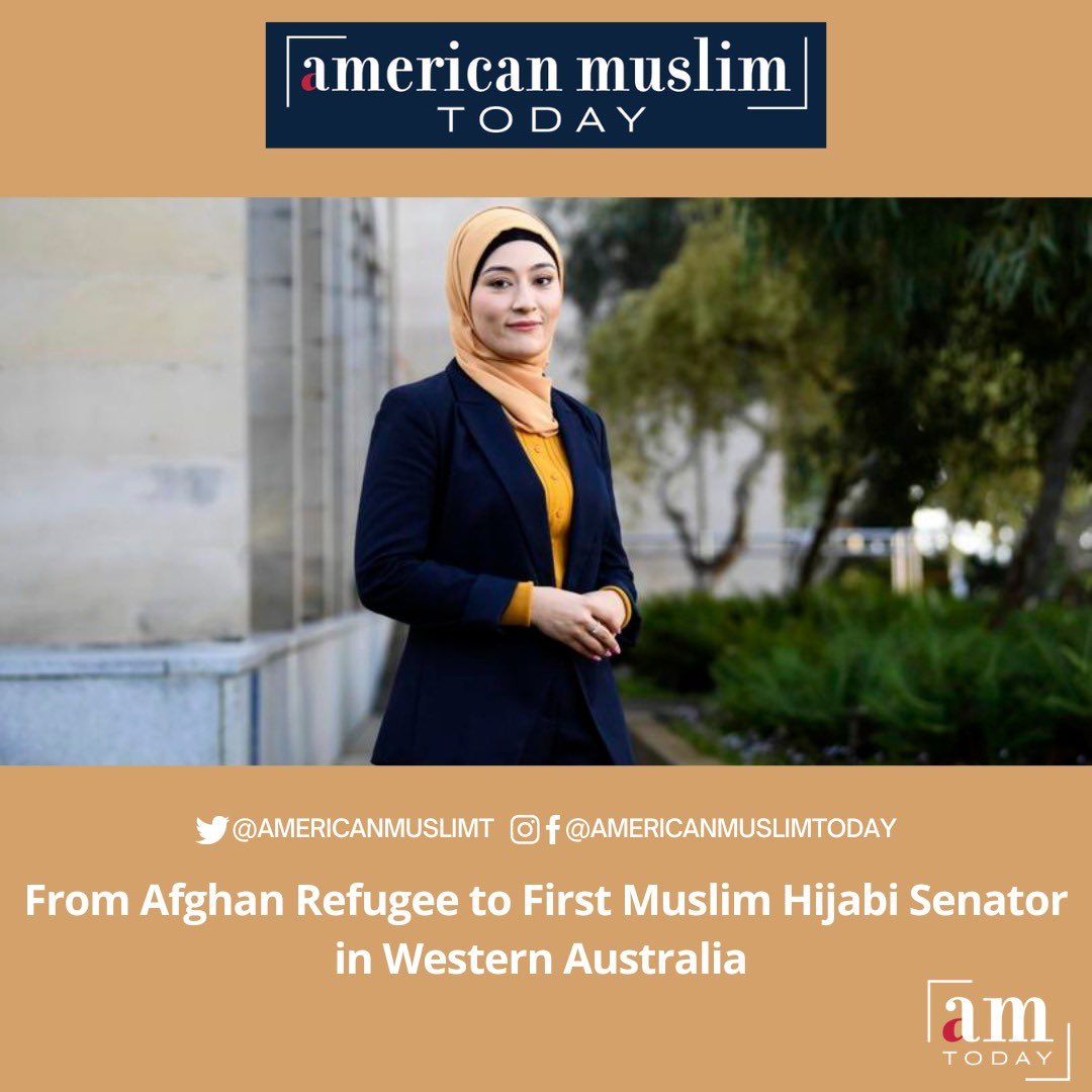 Congratulations…
Fatima Payman tells AMT about her historic win, her political goals, and her family from Australia 
Read more: americanmuslimtoday.com/details/d8f8be…
#americanmuslimtoday #Afghanistan #australia #refugees #firsthijab #hijabi #Senator