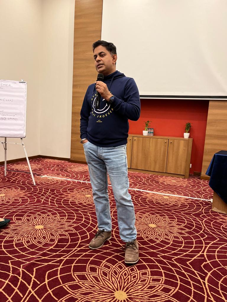 USPinIndia's tweet photo. USP kicks off the new FY in style! USP South Asia RPO team had a power-packed three days celebration, where the team reflected on the previous year’s performance and the goals and focus areas for the current year, followed by some fun team-building activities. https://t.co/8VtAQwtUTw