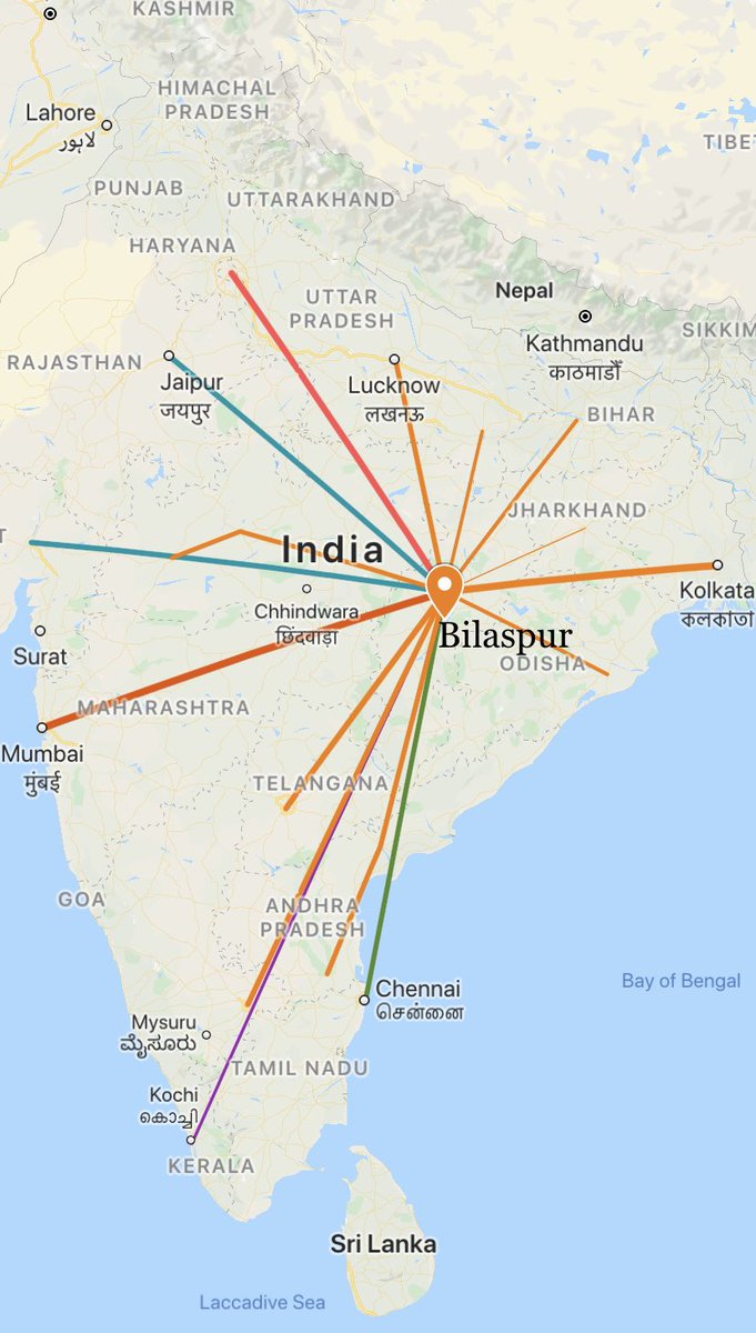 Desifunday's tweet photo. @Being_bhavesh21 @AAI_Official @TS_SinghDeo @AirportBilaspur @JM_Scindia @bhupeshbaghel @shailesh30cvru @saurabhsinghcg @ArunSao3 @dharam_kaushik #Toyota, #Marriott, #McDonald, #KFC, #Domino’s etc are in #Bilaspur with many high end Indian brands. 

Very few non metro cities in India have this #market. Airlines which are absent are missing the “market” of millions of residents of region. @IndiGo6E @airvistara @flyspicejet https://t.co/SBKHRgiS9C