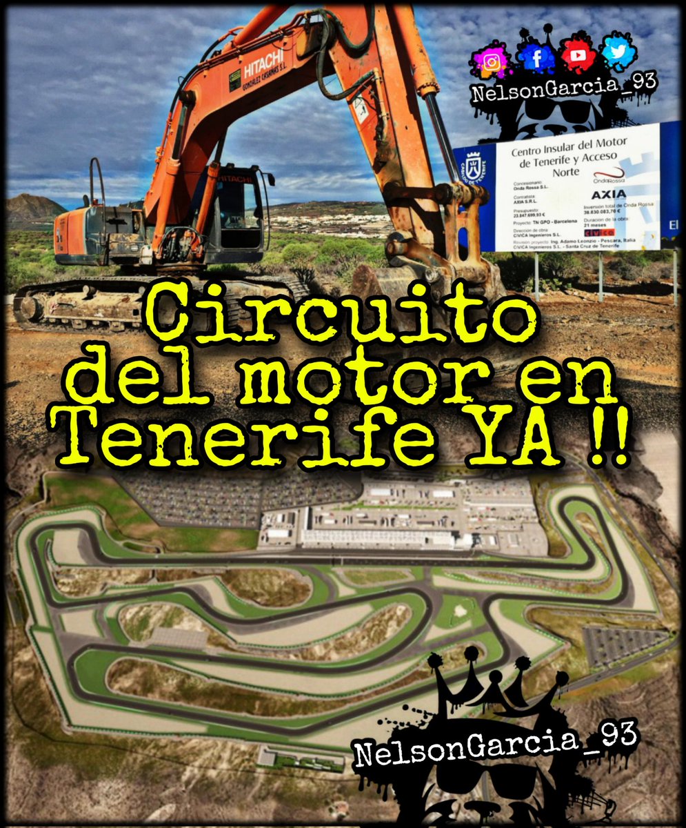 NelsonGarcia_93's tweet photo. AÑOS, AÑOS Y MÁS
AÑOS ESPERANDO !! ..
👊🔥 QUEREMOS UN
CIRCUITO DEL MOTOR
EN TENERIFE YAAAAA !!
https://t.co/4lbAVhzC9s
👆👆👆👆👆👆👆👆👆
#Tenerife #IslasCanarias ! 🇮🇨
#CostaAdeje #Adeje #Atogo
#CircuitoDelMotorDeTenerife!
#NewVideo #YouTubeChannel
#YouTube #YouTubeShorts 📲 https://t.co/pVfrddvfwa