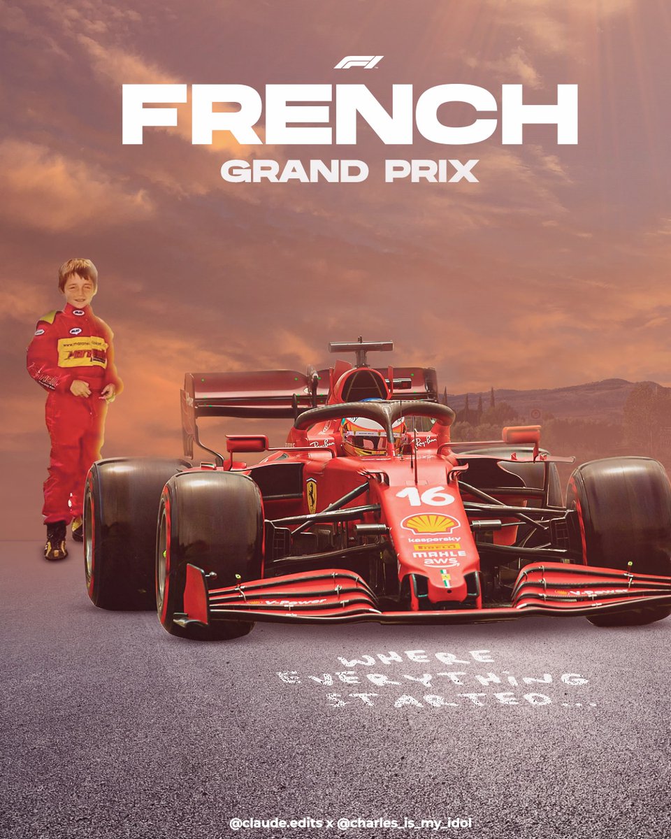 FanpageLeclerc's tweet photo. 𝙍𝘼𝘾𝙀 𝙒𝙀𝙀𝙆 🇫🇷 𝑭𝒓𝒂𝒏𝒄𝒆, 𝒘𝒉𝒆𝒓𝒆 𝒆𝒗𝒆𝒓𝒚𝒕𝒉𝒊𝒏𝒃𝒈 𝒔𝒕𝒂𝒓𝒕𝒆𝒅... @Charles_Leclerc made his first laps on a kart in Brignoles, together with Jules. So France is where 'pins a roulettes' tried a kart for the first time ❤️

📸: @formulacclaude x @FanpageLeclerc https://t.co/TFcWp8x7qp