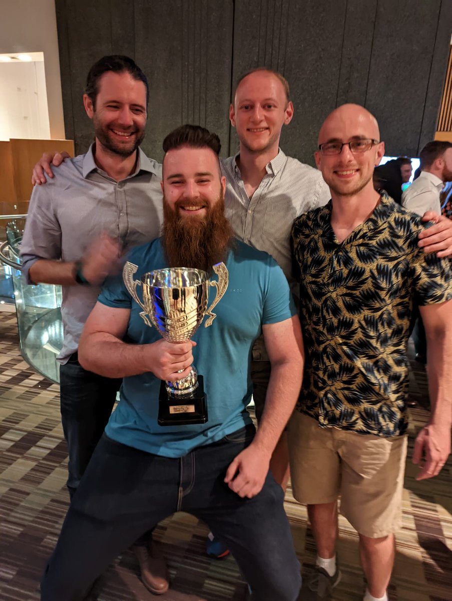The annual <a href="/MottMacDonald/">Mott MacDonald</a> sports day was great fun, and the Bristol office won the trophy 🏆 @MottMacLife #firstplace #andthewinneris #Bristol