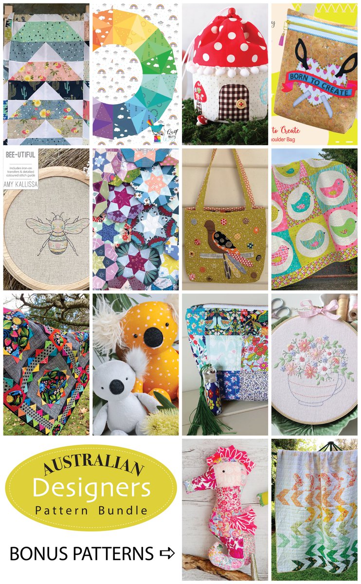 Lisa Cox (@aspoonfulsugar) on Twitter photo 24 hours left to grab your Australian Pattern Designers Bundle! Be quick - great value at approx $1.50 per pattern. Find it here:   bit.ly/3IzuSlT 24 hours left to grab your Australian Pattern Designers Bundle! Be quick - great value at approx $1.50 per pattern. Find it here:   bit.ly/3IzuSlT