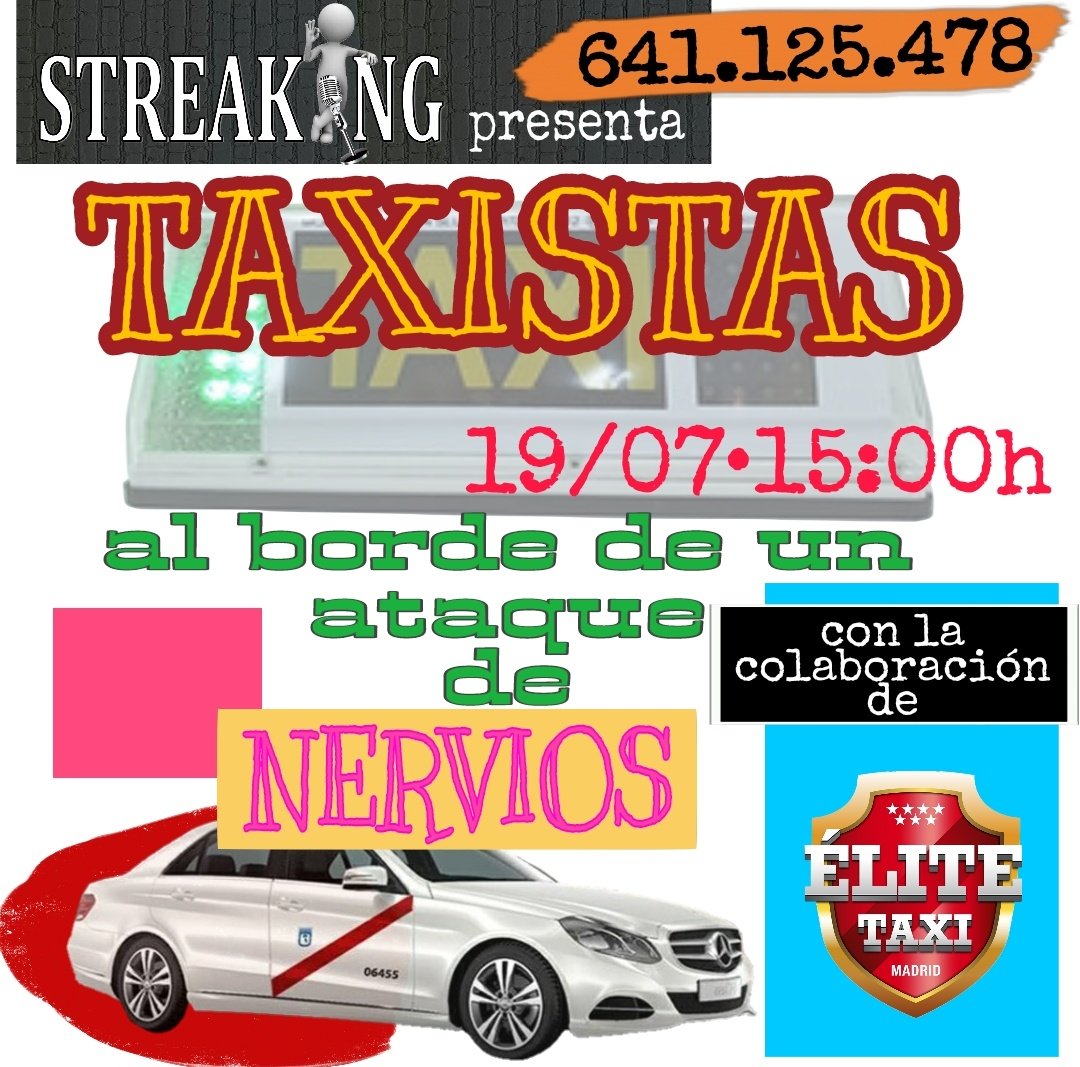 Mañana martes en #STREAKING 🎙️ te lo vamos a contar...Alto y claro!!
Algunos están muy nerviosos😤 y otros demasiado tranquilos😴
¿Y tú, cómo estás?

☎️641 125 478