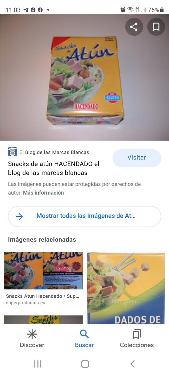 helxaiz's tweet photo. @Mercadona Hola se que hace años q no disponeis de este producto, pero me gustaría saber si lo vais a volver a poner a la venta.. porque estaba riquísimo. https://t.co/P6xmk8Wyvf
