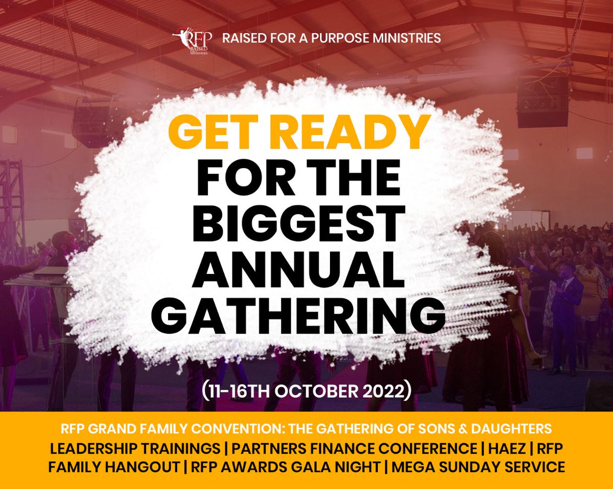 This SPECIAL EVENT will be a time to celebrate the global impact recorded throughout the year of the Strengthening Foundations in various aspects of the ministry work. 

It will be a grand display of excellence, the experience of completeness and fruition in every way.
