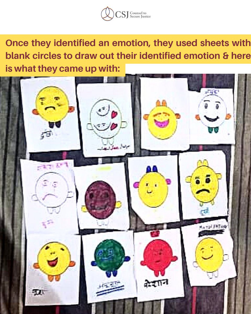 india_csj's tweet photo. This thereby, equips children to have the opportunity to become well-rounded individuals & valuable members of society as adults.
#counseltosecurejustice #restorativecircles #Jaipur #childprotection #childrights #juvenilejustice #restorativejustice #restorativeprocess #monday https://t.co/5clBDI6lEG