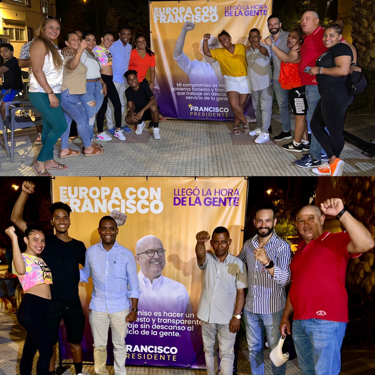 Meloycar's tweet photo. El trabajo se ve y se siente, yo también #MeUnoAFranciscoPresidente
#EuropaconFrancisco
#FranciscoPresidente https://t.co/EL5O3P2gzo