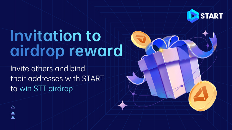 🎉START Invitation #Airdrop Bonus!
🎁20-20000 $STT are prepared for you
🤟Sending them invite link or poster with unique identifying features.
👫Invite the new address to become the START user. 
➡️soso.startweb3.net/achievement/in…
#NFT #GameFi‌  #Metaverse #ETH
