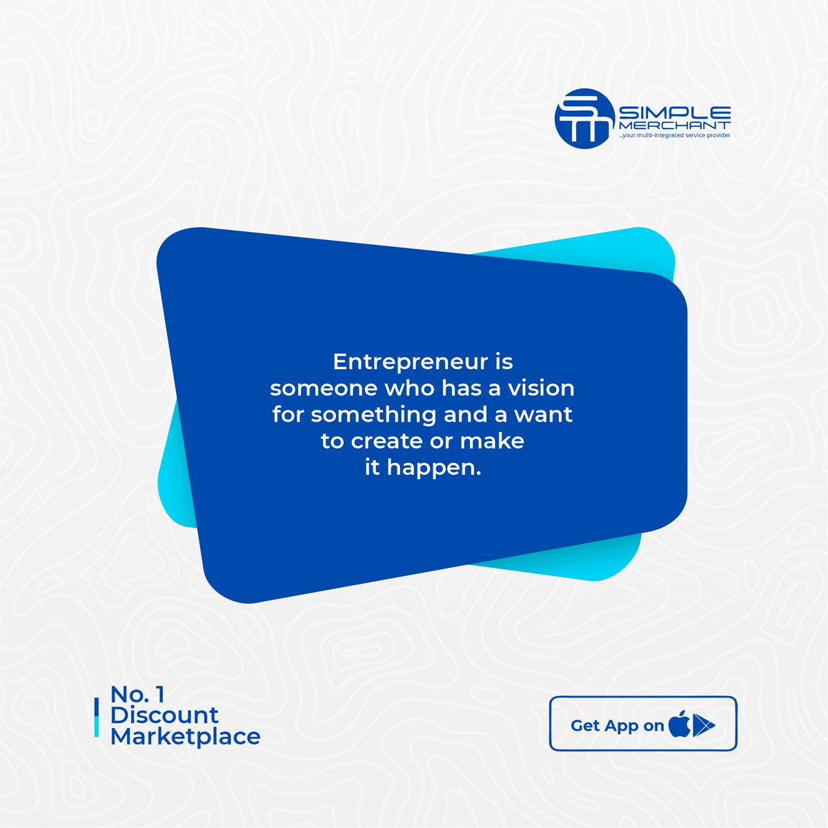 Simplemerchant3's tweet photo. Vision speaks to what an entrepreneur wants the business to look like in the future.
As an entrepreneur, you must create a vision for your business and work alongside the vision to achieve the goal.
#simplemerchant #quotes #business #entrepreneur #bitcon #ASUUStrike https://t.co/JRoMzGduDY