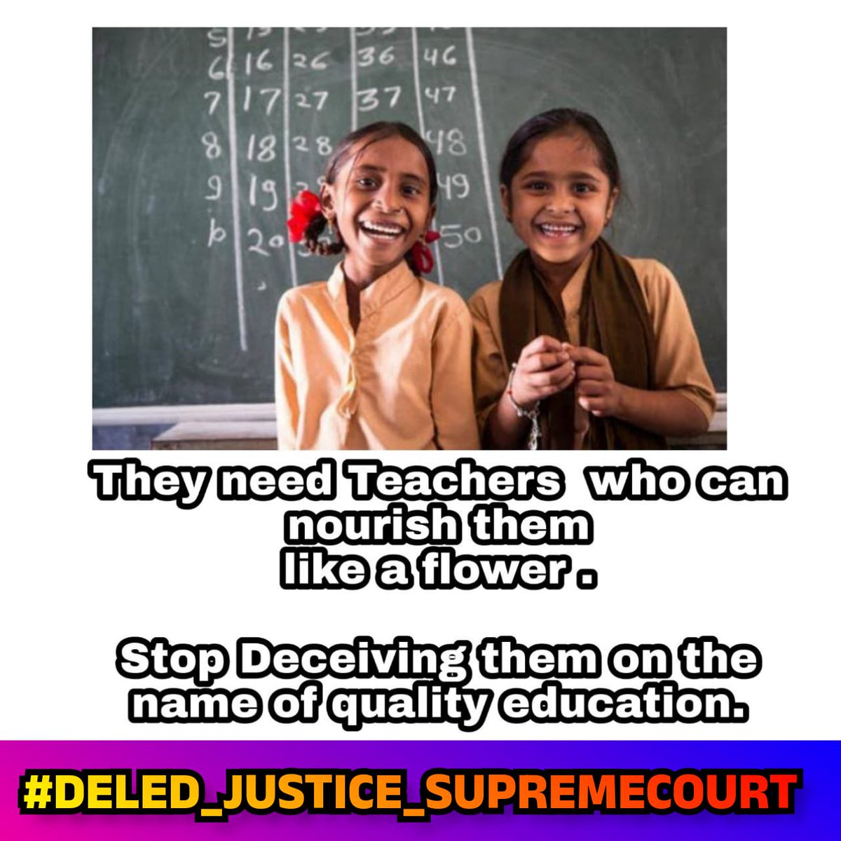 #DELED_JUSTICE_SUPREMECOURT 
<a href="/CourtIndia/">ConsumerCourtIndia</a>
<a href="/indSupremeCourt/">Supreme Court of India</a>
<a href="/SCofIndia/">SupremeCourtOfIndia</a>
<a href="/SupremeCourtIND/">Supreme Court India</a>
<a href="/barandbench/">Bar and Bench</a>
@ncteDelhi
<a href="/DINESHMAHESH/">CA. DINESH MAHESHWARI</a>