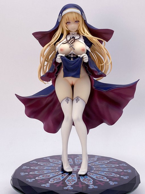 胸部・下半身の差し替えでシスターの御神体が礼拝可能に。
シスターの全てが見たい! 許します。 