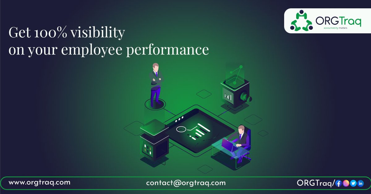 👉Employee monitoring software can help you build the right team as you bring the strong visibility into the game.
#orgtraq #employeemonitoring #employeemonitoringsoftware #businessmanagement #businessmanagementsoftware
✅Visit: 🌐orgtraq.com
Contact: 📞+91 9494512314