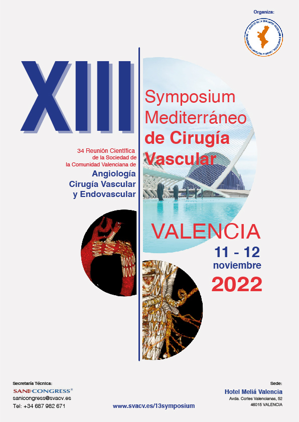 ⭕️⭕️ XIII Symposium Mediterráneo de Cirugía Vascular #13SVACV
📅11 y 12 de noviembre de 2022 en #Valencia
📝¡Reserva ya tu agenda!
👩‍💻Más información: svacv.es/13symposium/pr…
<a href="/GVACLINIC/">Hospital Clínic de València</a> <a href="/seacv_esp/">SEACVE</a>