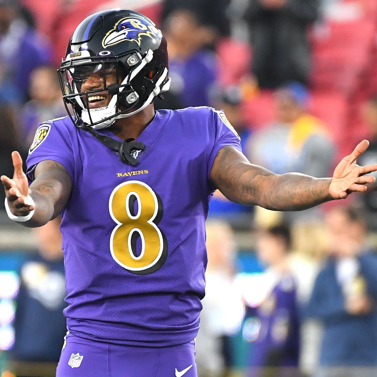 NFLonCBS's tweet photo. Best win pct since 2000
(min. 40 starts)

Patrick Mahomes      .794
Tom Brady                  .769
Lamar Jackson           .755
Peyton Manning        .730 https://t.co/qKxYGAqGIC