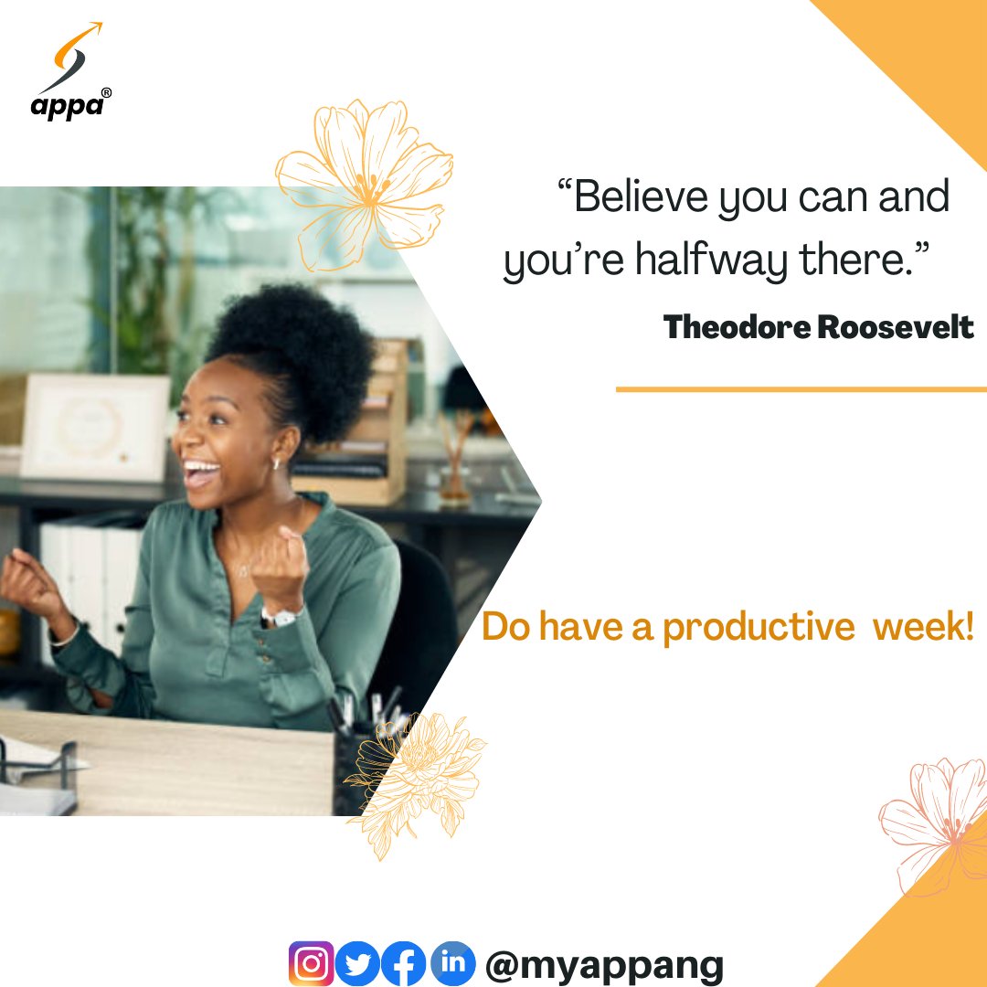 MyappaNg's tweet photo. Happy new week!
Don't forget to have an amazing and fulfilling week.
.
#appa #moneymonday #mondaymotivation #deliveryinlagos #deliveryinibadan #captainappa #fastdelivery https://t.co/Mw7oYKsGnX