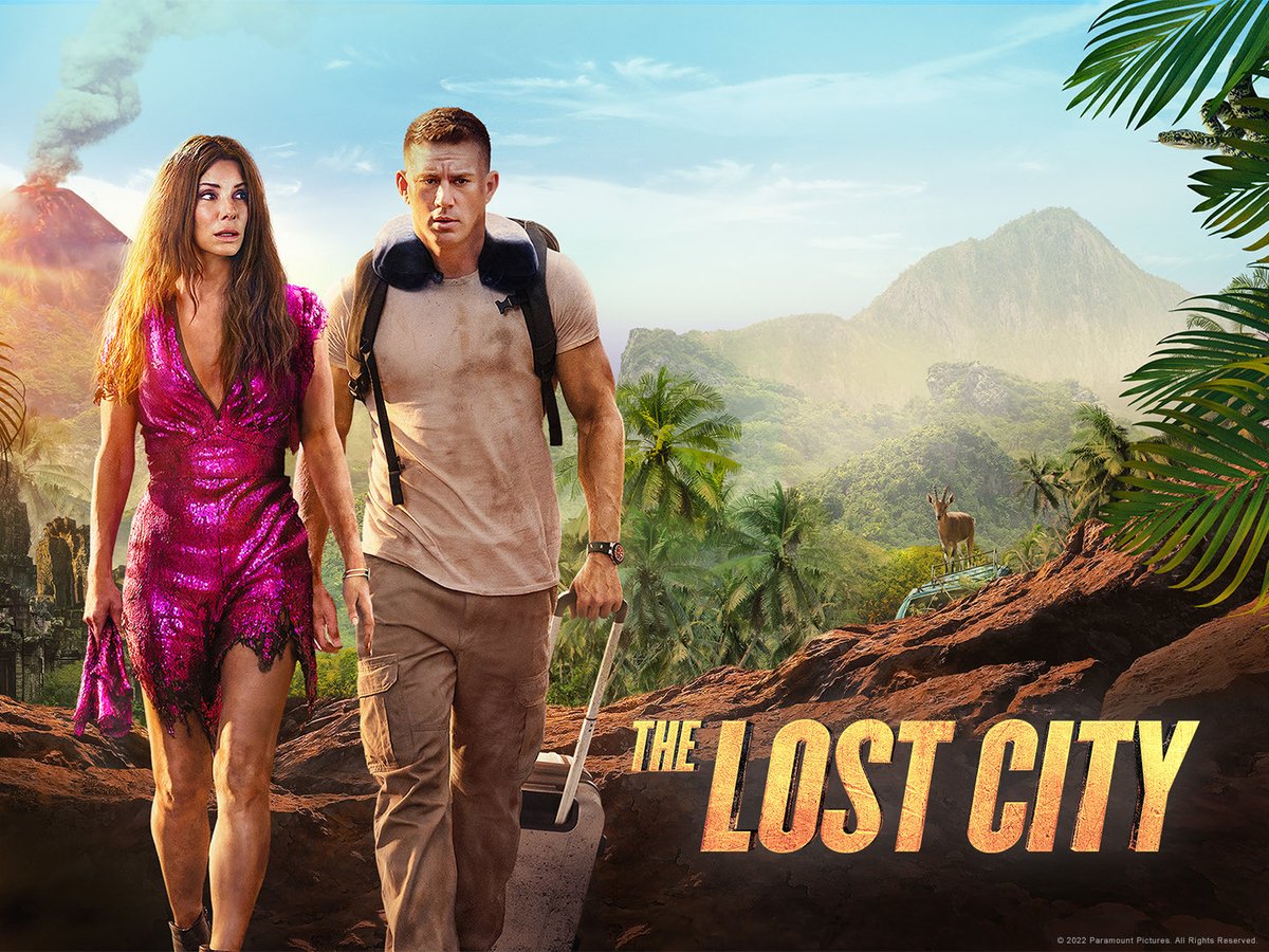 TheCinemaSpot's tweet photo. COMPETITION TIME! 

For the chance to win a copy of #TheLostCity, all you have to do is like/retweet this tweet &amp; follow us!

Sorry, but this time it’s UK/IRE Only😭

Competition Ends: August 8th!

Prize courtesy of @ParamountUK! https://t.co/HkKl5241Ic