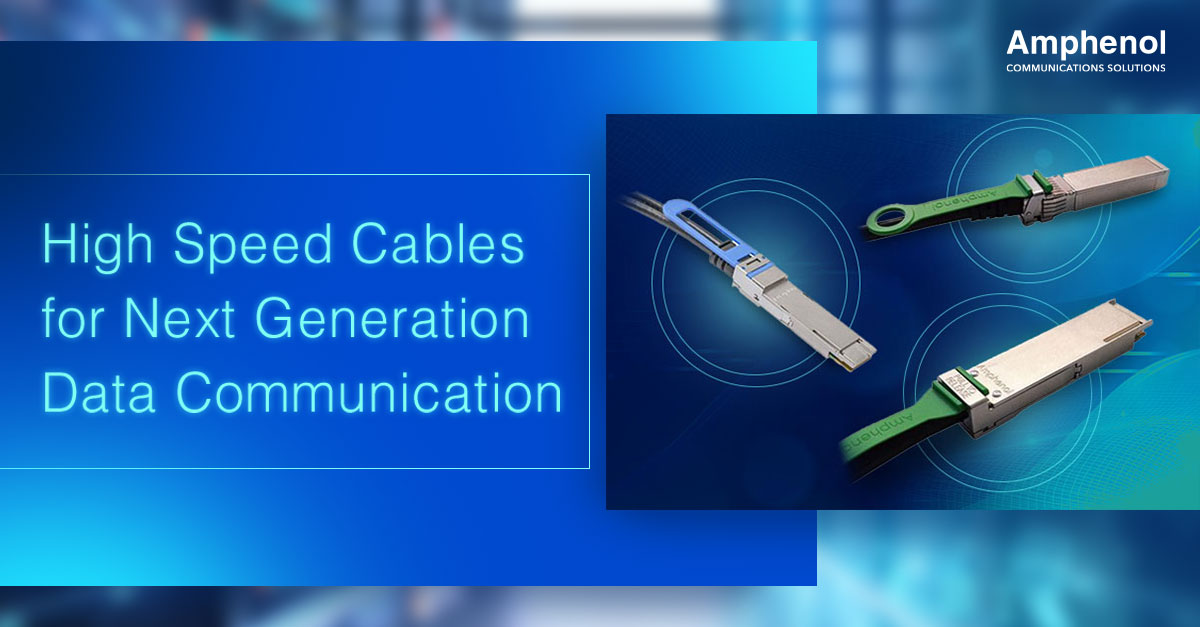 AmphenolCS's tweet photo. Check out #Amphenol High Speed solutions to find reliable, high performing connectors ideal for your application requirements. https://t.co/mAHyQucNPU #HighSpeedCables #SFP #OSFP #QSFP #QSFPDD #112G #400G https://t.co/WczgQ8Ny5Q
