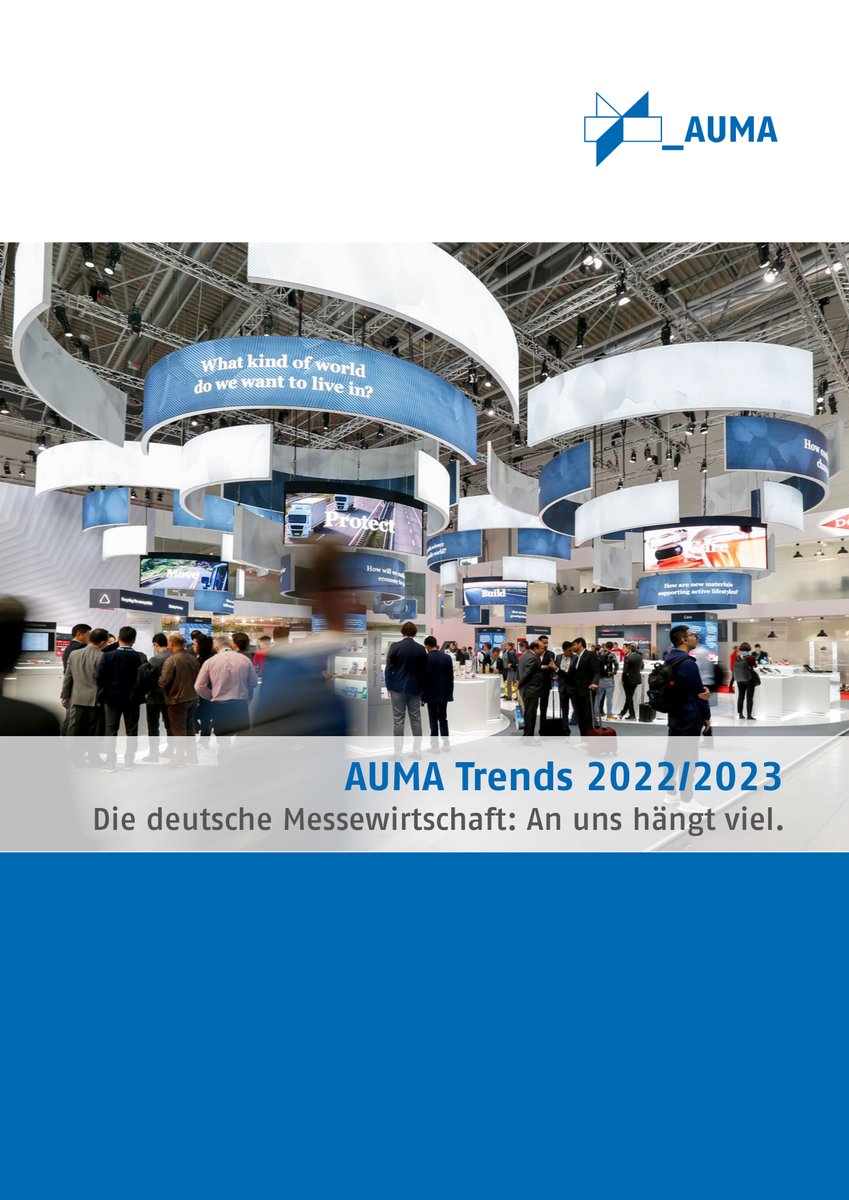 textilmode's tweet photo. #MesseMontag: Messen sind für Unternehmen der Textil- &amp; Modeindustrie als Treffpunkt mit Geschäftspartnern unverzichtbar. Sehr lesenswerte Publikation des @AUMAeV mit Zahlen &amp; Trends zur Messewirtschaft in D und dem ein oder anderen Blick übern Tellerrand: https://t.co/9YiAqt5vgt https://t.co/YxW1EZ673t