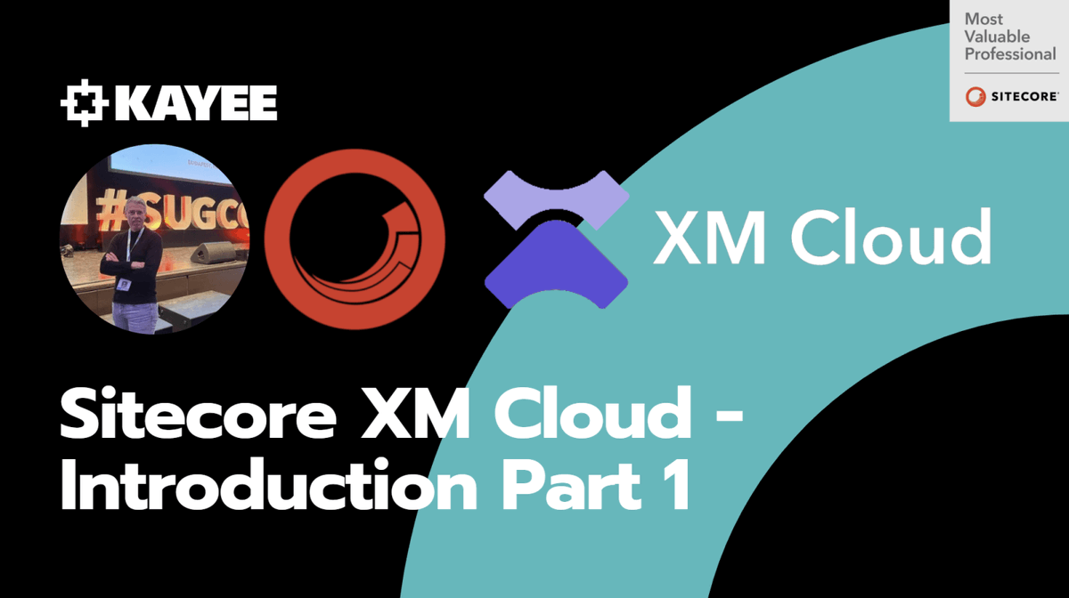 I just blogged: Sitecore XM Cloud - Introduction Part 1 - kayee.nl/2022/07/18/sit… #sitecore #sitecoredxp #xmcloud #sitecoreSaaS #sitecoremvp #sitecorecommunity #composabledxp #SaaS
