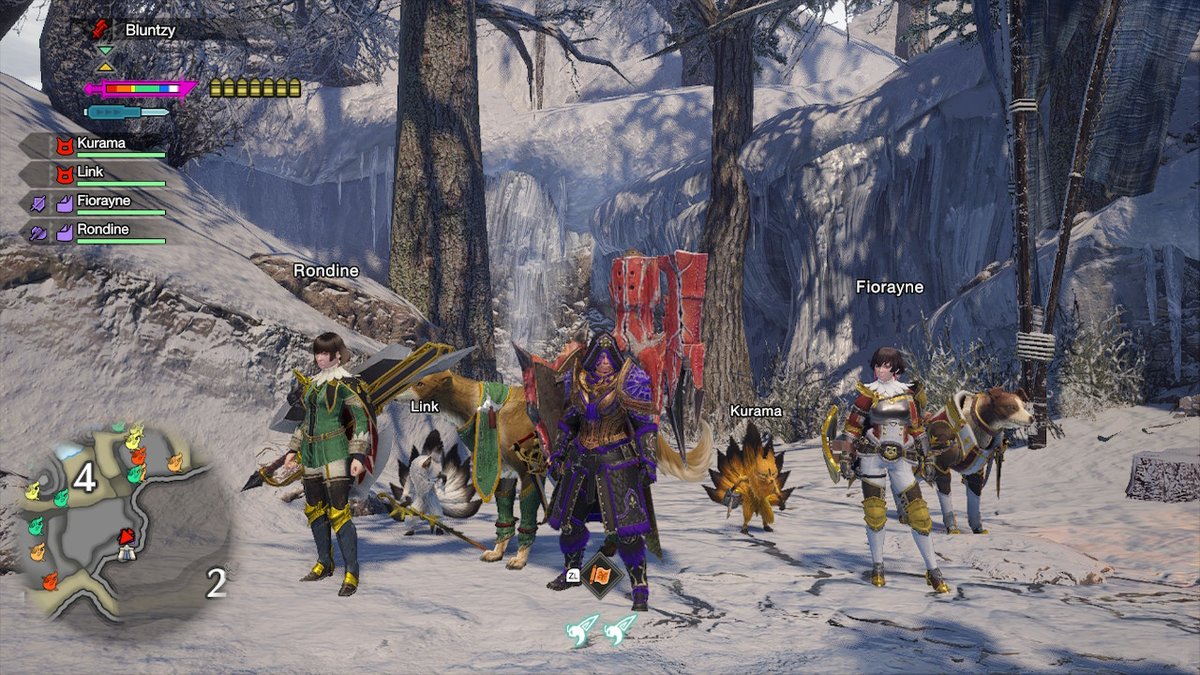 BluntzyD's tweet photo. What a team #MonHunSunbreak #Sunbreak #MHRise #MonsterHunter #NintendoSwitch https://t.co/Z7Vtbrnny7