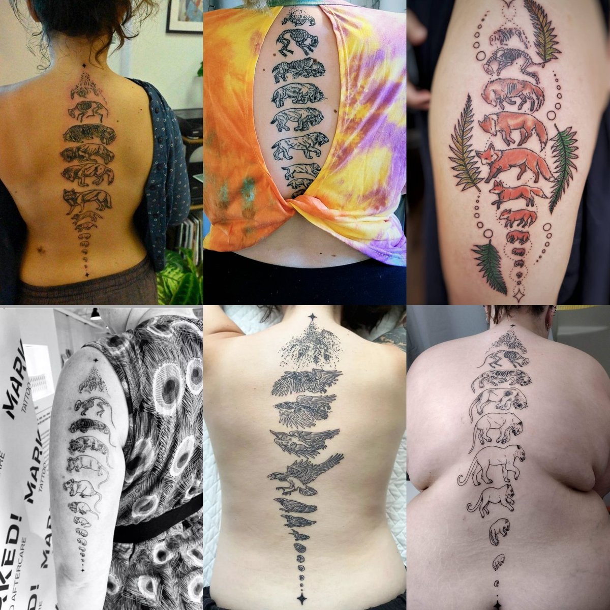 Some Stardust tattoos, I think I missed some but I can't find them...
I love all the different placements and body types, and artistic interpretations of the very talented tattoo artists, I'm truly honored that my art became a part of your skin 🙏💚 I'm excited to get my own :)