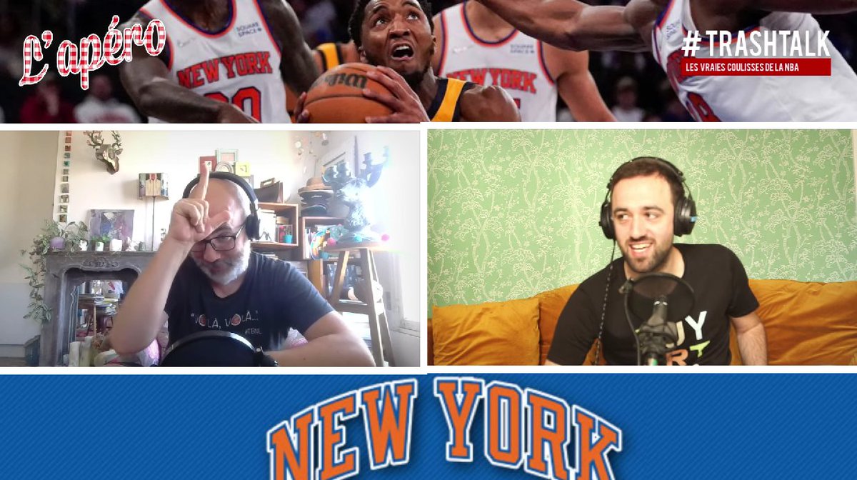 🔥 APÉRO SPÉCIAL DONOVAN MITCHELL ET LES KNICKS ! 🔥

Oh la belle rumeur... c'est du sérieux ?

- Quel package envoyer au Jazz ?
- Bon fit entre Brunson, Barrett et Mitchell ?
- Tanking max à Utah ?
- Randle merci bye-bye ?

🗣️ FAUT QU'ON EN PARLE ! 🥂

➡️ youtube.com/watch?v=Ufmh8E…