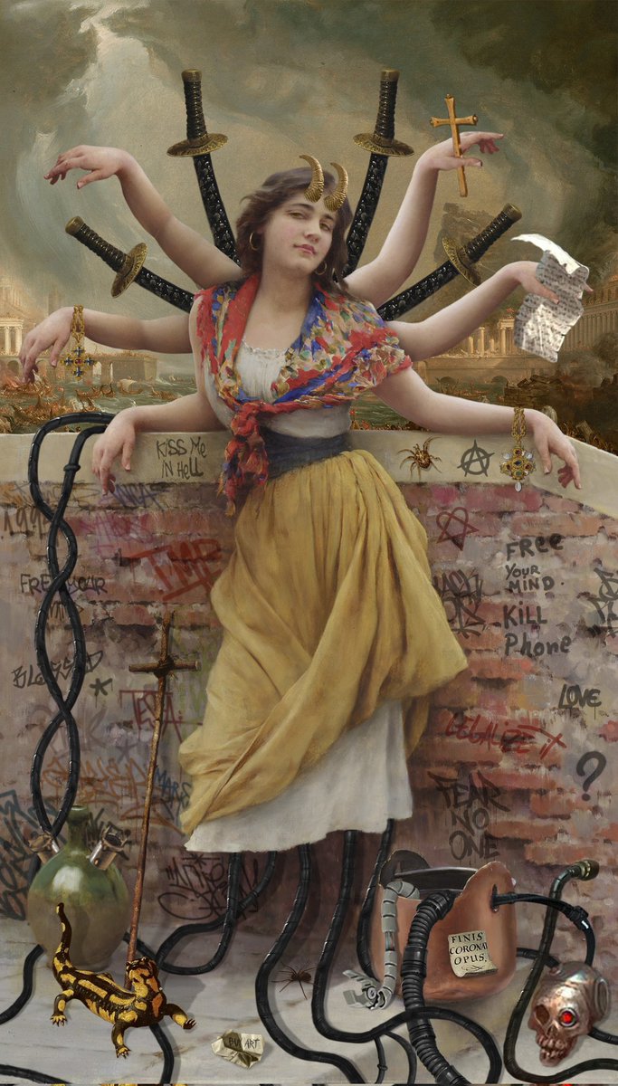 <a href="/KordonisART/">Yorgis 𝗞𝗼𝗿𝗱𝗼𝗻𝗶𝘀🫀🎨</a> "Alley of Perséfore" 

All knowledge is irrelevant here thanks to her metadata...

Reserve Price: 0.40 $ETH

foundation.app/@SaintMG/s41nt…